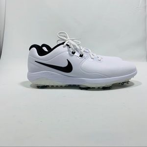 Nike Vapor Pro Golf Shoes Cleats White Black